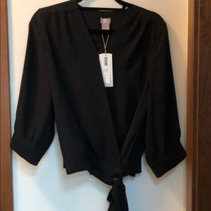 Chicos black blouse